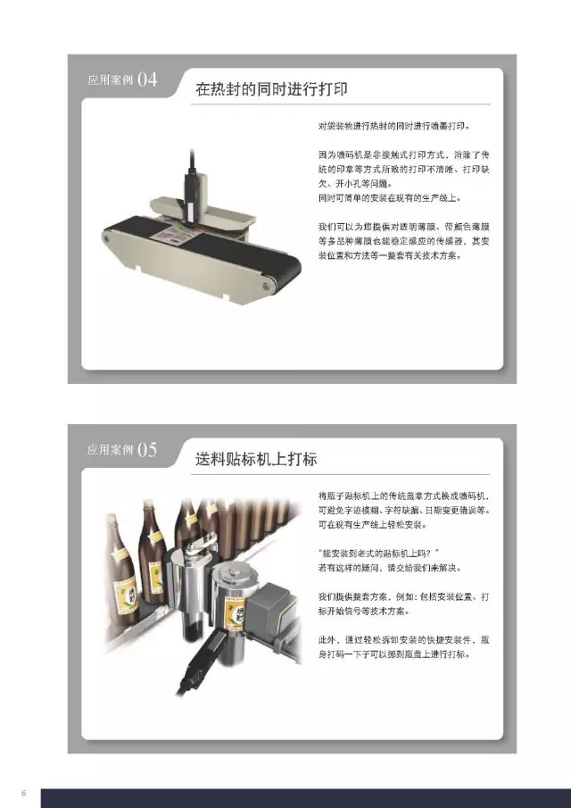 噴碼機各行業(yè)應(yīng)用安裝圖示指導
