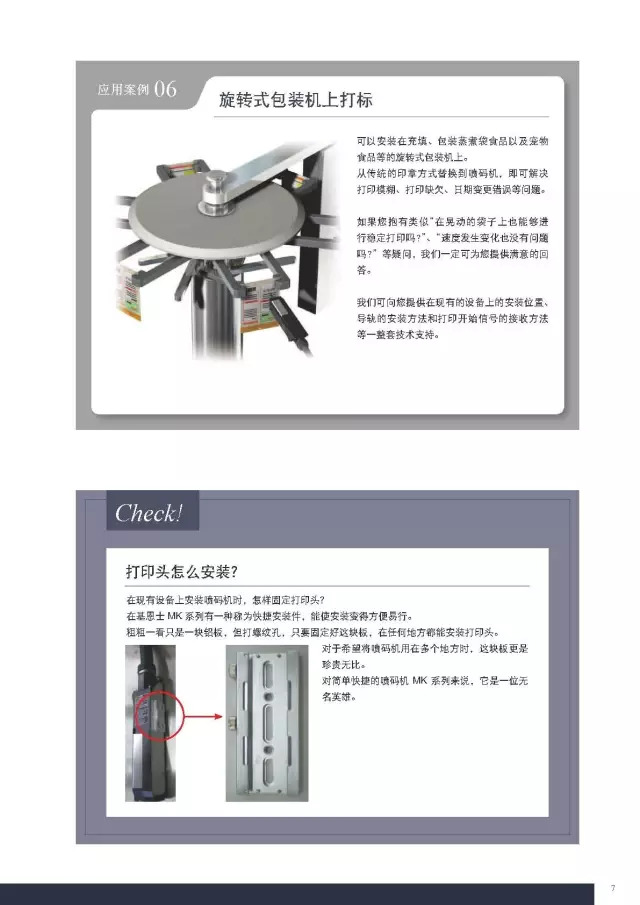 噴碼機各行業(yè)應(yīng)用安裝圖示指導