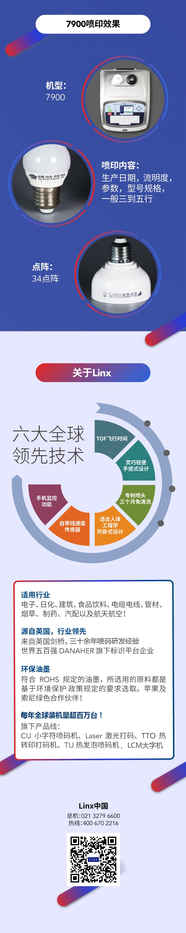 LED燈噴碼機應(yīng)用