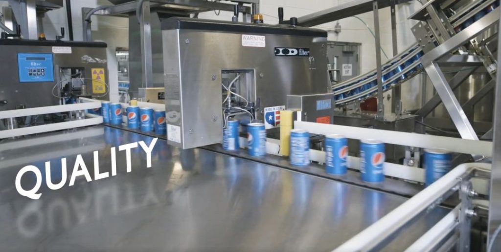 百事可樂噴碼機現(xiàn)場